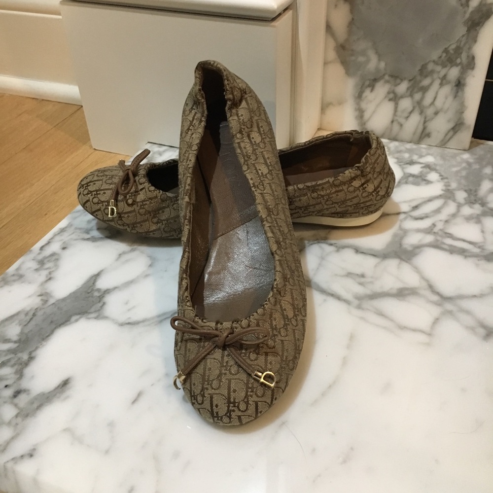 Dior ballet flats
